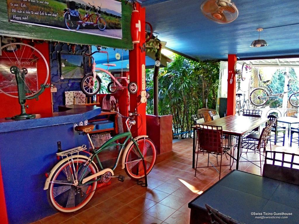 Swiss Ticino Guesthouse & Restaurant Mae Wang Eksteriør bilde
